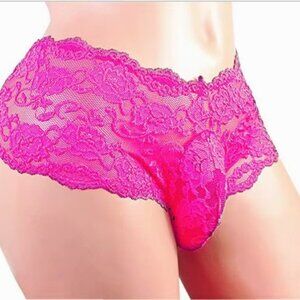 Men's Lace Fun Underwear Nightclub Stage Performance(1 Pack(Any Color))
